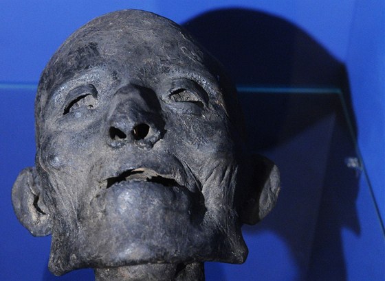 Z výstavy Egyptské mumie v praském Náprstkov muzeu
