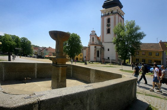 Kana v Bechyni se bude pi rekonstrukci námstí sthovat.