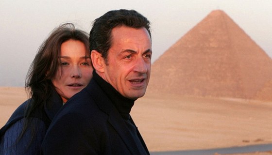 Nicolas Sarkozy s Carlou Bruniovou