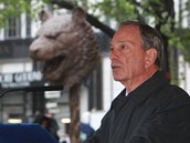 Newyorsk starosta Michael Bloomberg zahajuje vstavu vznnho nskho vtvarnka a disidenta Aj Wej-Weje