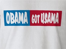 Na serveru zazzle.com se prodvaj mimo jin trika s hlkou Obama dostal Usmu 