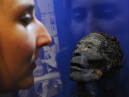 Z vstavy Egyptsk mumie v praskm Nprstkov muzeu