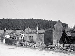 Nacisty vyplen obec Javoko.