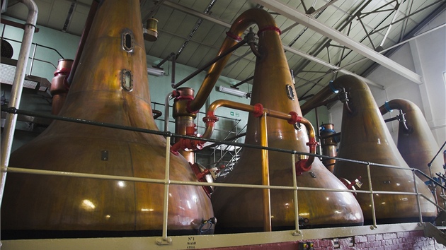 Ilustrační foto ze skotské palírny whisky Ilustrační foto ze skotské palírny whisky