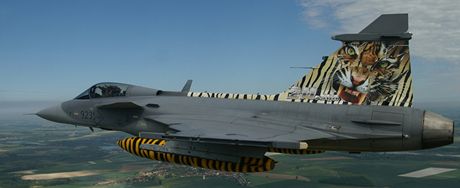 Letoun Jas-39 Gripen elitn tyg letky