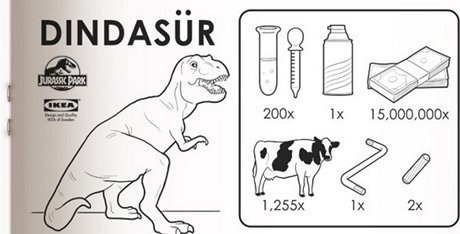 Ikea Dinosaurus 