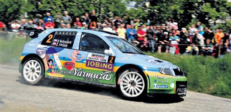 Ve Zlínském kraji se o víkendu pojede první závod rally od netstí v Lopeníku. (Ilustraní snímek)