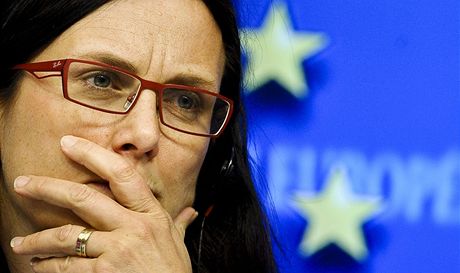 Eurokomisaka pro vnitní záleitosti Cecilia Malmstömová 