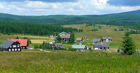 Pohled na osadu Jizerka