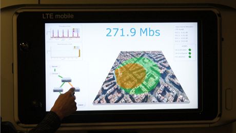 Ukázka LTE od Nokia Siemens Networks v Praze