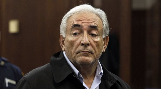 Dominique Strauss-Kahn ped soudem v New Yorku.