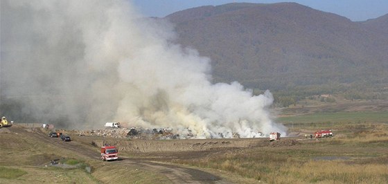 Skládka ve Vysoké Peci hoela naposledy loni v íjnu