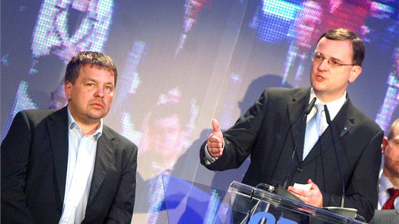 Poslanec ODS Petr Tlucho kritizuje premiéra Petra Nease (ilustraní foto).