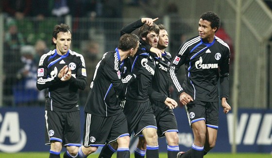 Jan Morávek (uprosted) v dresu Schalke 04