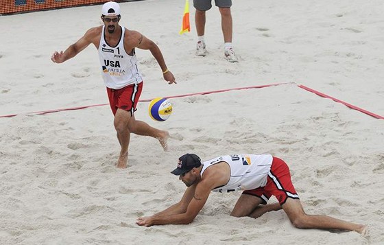 Todd Rogers (vlevo) a Phil Dalhausser