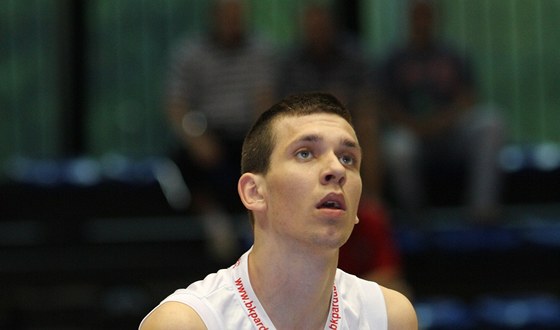 Jií Bahník, kapitán juniorských basketbalist Pardubic.