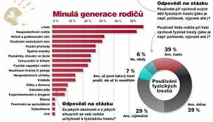 Grafika: Nejastj fyzick tresty a dvody jejich pouit