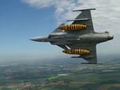 Letoun Jas-39 Gripen elitn tyg letky