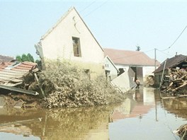 Zlezlice velk voda v roce 2002 tm smazala z mapy. Dnes je obec ped...