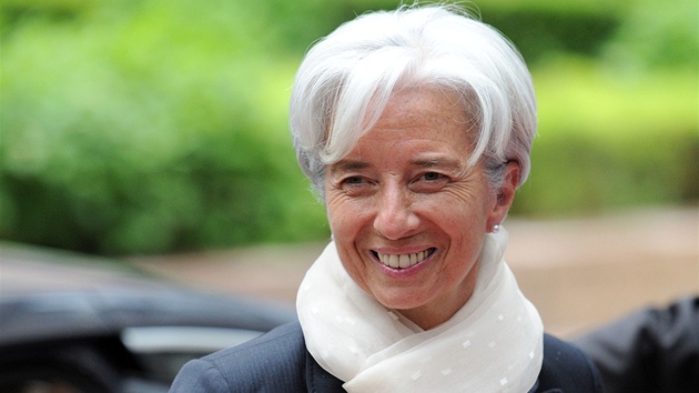 Francouzská ministryně financí Christine Lagardeová. Francouzská ministryně financí Christine Lagardeová.