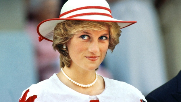 Princezna Diana na snímku z ervna 1983