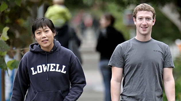 Mark Zuckerberg s pítelkyní Priscillou Chanovou