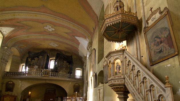 Kostel svat Anny v Sedleci.