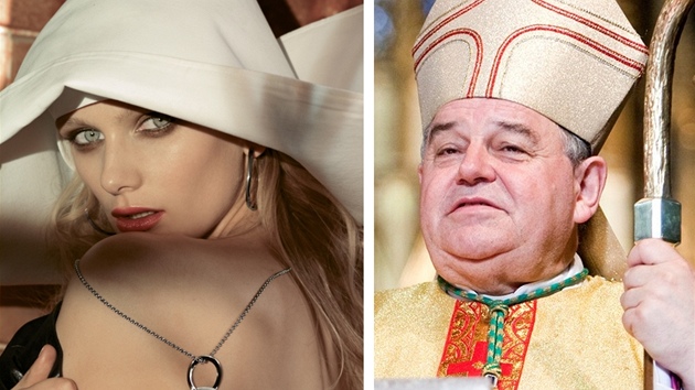 KONKURENCE ZBROJÍ. Zatímco Klenoty Aurum vsadily na sexy jeptišku, společnost D.I.C. dala přednost arcibiskupovi Dominiku Dukovi. KONKURENCE ZBROJÍ. Zatímco Klenoty Aurum vsadily na sexy jeptišku, společnost D.I.C. dala přednost arcibiskupovi Dominiku Dukovi.