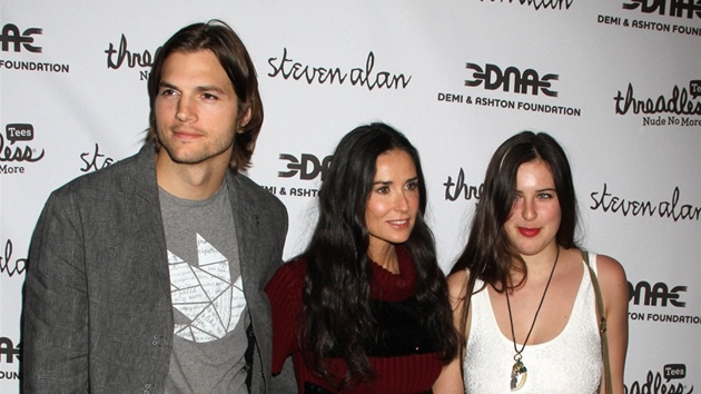 Ashton Kutcher a Demi Moore s dcerou Scout LaRue Willisovou