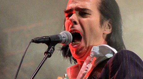 Nick Cave a Grinderman byl také jednou z hvzd barcelonského festivalu Primavera Sound letos v kvtnu.