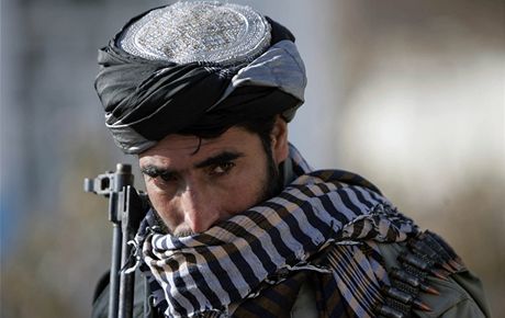 Bojovník Talibanu v Afghánistánu (Ilustraní snímek)