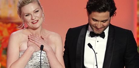 Cannes 2011 - Kirsten Dunstov dkuje za cenu za film Melancholia