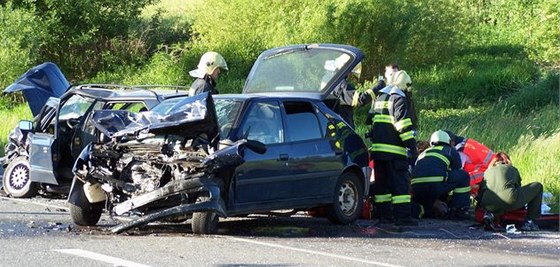 Tragická nehoda u Bin na Klatovsku