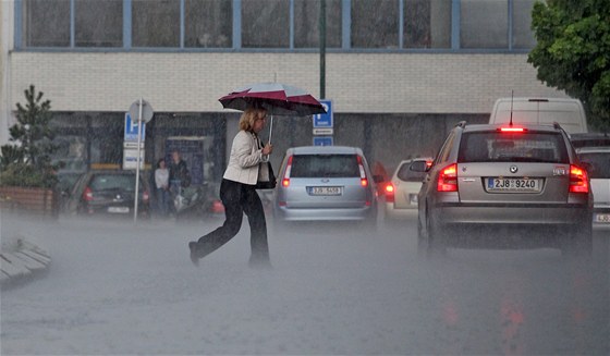 Podveerní bouka v Tebíi na Vysoin