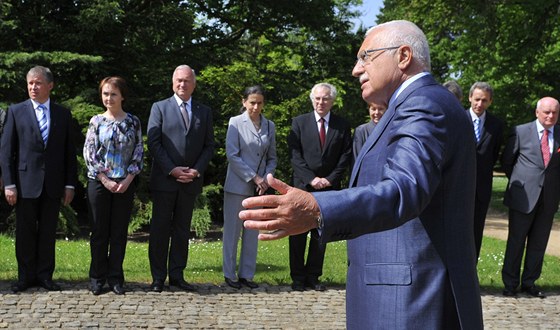 Prezident Václav Klaus se po pti letech seel s rektory eských vysokých kol.