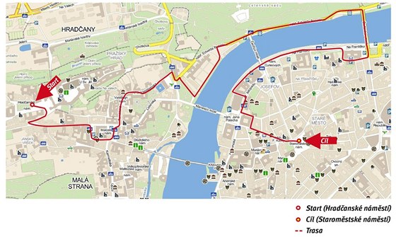 Mapka trasy Bhu pro gorily 2011; letos trasa m zhruba 4,6 km.