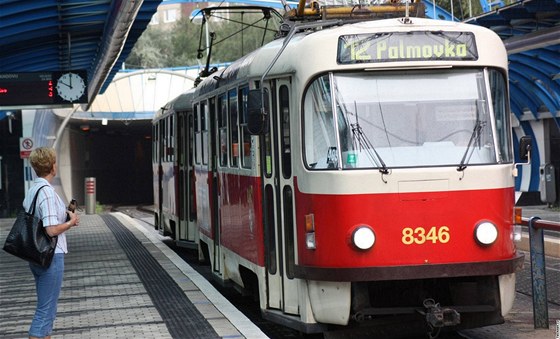 Tramvajov tra Hluboepy - Sdlit Barrandov