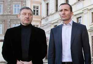 Martin Ulák z E-Investu (vlevo) a partner Penty Marek Dospiva