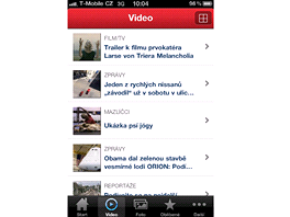 Aplikace iDNES.cz pro Apple iPhone