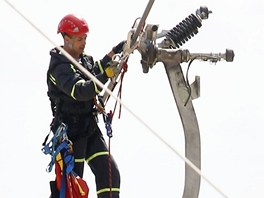 Cvien zchran na lanovce v erven Vod (25. kvtna 2011)