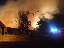 Por skladu svek a dekorativnch pedmt v Hruovanech u Brna.