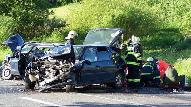 Tragick nehoda u Bin na Klatovsku