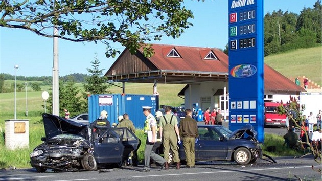 Tragická nehoda u Bin na Klatovsku