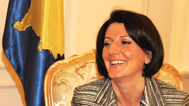 Kosovská prezidentka Atifete Jahjagová
