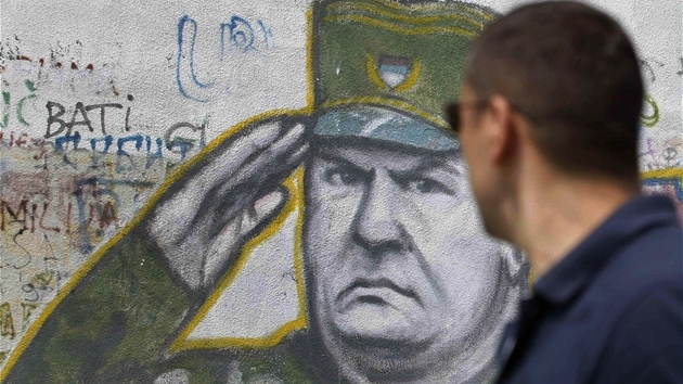 Nkdejí velitel bosenské armády Ratko Mladi