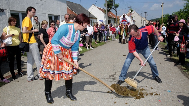 Jízda král v Kunovicích v roce 2010.