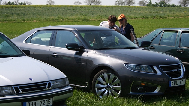 Sraz majitel saab v Jaromi (21. kvtna 2011)