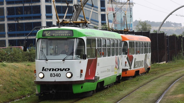 Tramvajová tra Hluboepy - Sídlit Barrandov