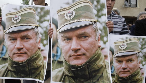 Nkdejí velitel bosenské armády Ratko Mladi