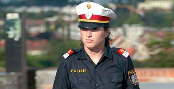 Rakouská policistka, ilustraní snímek